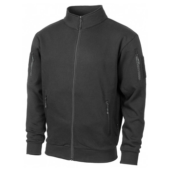 Кофта MFH Tactical Sweatjacket Black, 2XL