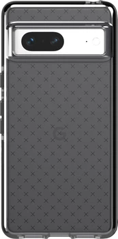 Чехол Tech21 Evo Check для Google Pixel 7 Smokey Black противоударный силиконовый