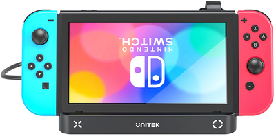 Док-станція Unitek Game KVM Docking Station with Remote для Nintendo Switch (G1002G01)