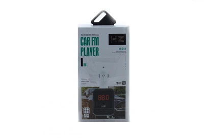 Трансмиттер FM MOD H6 автомобильный модулятор mp3 usb разъем microSD