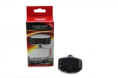 Трансмиттер FM с Bluetooth X16 поддержка MP3 microSD