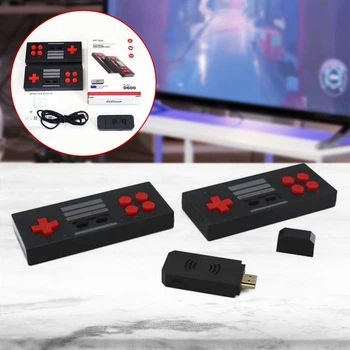 Ігрова приставка GAME D600 HDMI з бездротовими джойстиками підтримка HD два джойстика