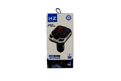 Трансмиттер FM Мод HZ H43+ Bluetooth 100 WMA MP3 Fast Charge