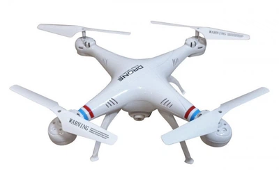 Квадрокоптер радиоуправляемый One Million Drone 1 c WiFi камерой, белый(MD-12760)