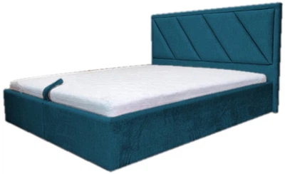 Полуторная кровать Smart Monaco Lite 140х200 см Holand 870 Голубая (33410311-870140)