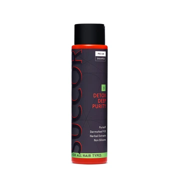 Детокс шампунь для глибокого очищення Detox Deep Purity Shampoo Succor 400 мл 4820267230554