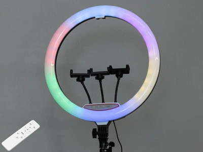 Селфи лампа 45см 40W без штатива 220В SL-18RGB