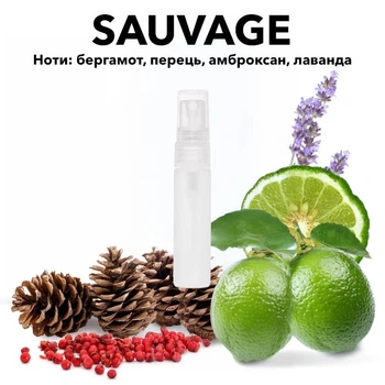 Dior Sauvage Диор Саваж духи аналог 5 мл пробник