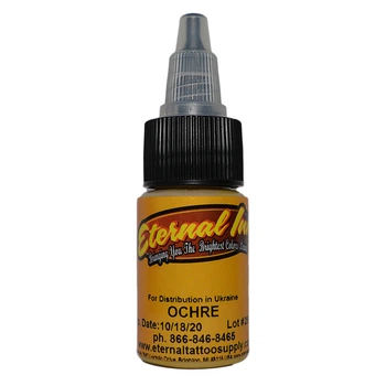 Тату краска Eternal Ochre 15мл USA