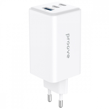 МЗП Proove Pocket GaN Max 100W (2Type-C + USB) white