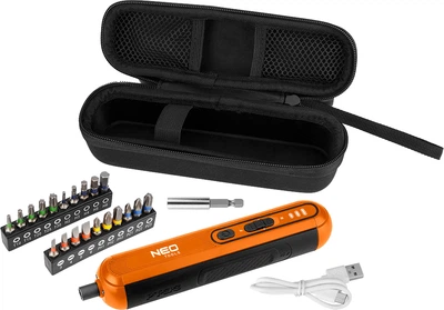 Акумуляторна викрутка NEO Tools 4V Li-Ion USB-C (04-199)