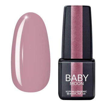 Гель-лак BABY Moon Dolce Rose №09 бежево-ліловий, 6 мл