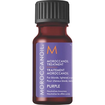 Відновлююча олія MAROCCANOIL Oil Treatment Purple з фіолетовим пігментом для світлого, освітленого або сивого волосся 10 мл