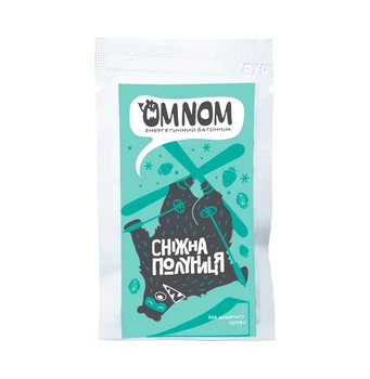Батончик енергетичний OMNOM (сніжна полуниця)
