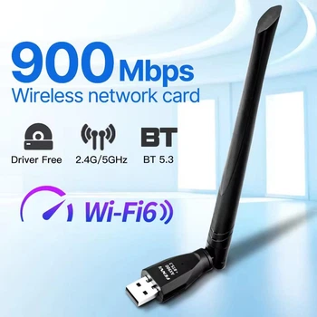 Сетевой адаптер Fenvi FU-AX900BT Wi-fi 6, Bluetooth 5.3 Dual Band 2.4G 5G