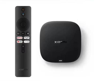 ТВ Приставка медіамлеєр Xiaomi Smart TV Box S 4K 3nd Gen Dolby Atmos, Dolby Vision, HDR10+ (для телевізорів) Google TV