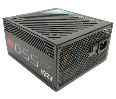 Блок питания 550 Вт, AZZA, Black (PSAZ-550W)