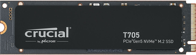 SSD диск Crucial T705 4TB M.2 2280 NVMe PCIe 5.0 x4 3D TLC NAND (CT4000T705SSD3)