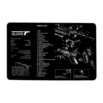 Килимок UAD для чищення зброї 43х28 смGlock