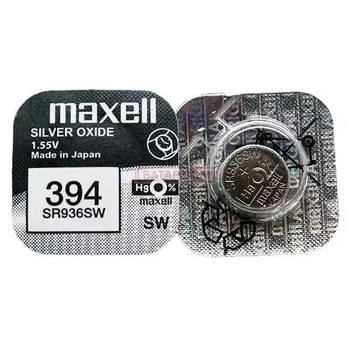 Батарейка годинникова Maxell 394, V394, SR936SW, 625