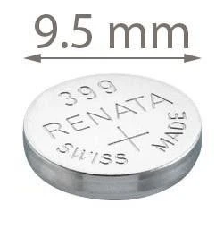 Батарейка годинникова Renata 399, V399, SR927W, SR57, 613