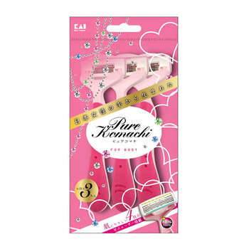 Набір бритв для жінок PURE KOMACHI Kai razor 4901331001796
