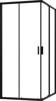 Душевая кабина RADAWAY Alienta Black C 80х80х190 без поддона