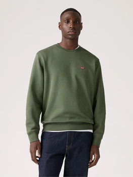 Світшот на флісі чоловічий Levi`s 358625835 XL Зелений (1159857740)
