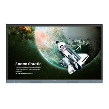Інтерактивна панель BenQ RE6504 65" 4K UHD IPS 178° 8ГБ 450кд/м² Black (9H.F9ETK.DE6)