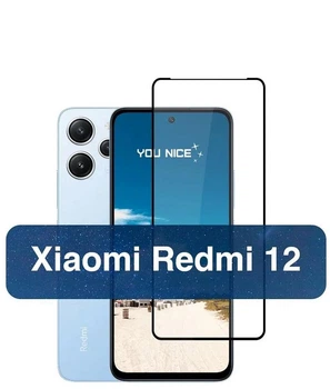 Защитное стекло 5D Premium для Redmi 12 стекло на редми 12