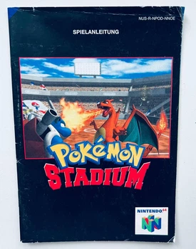 Pokemon Stadium - Nintendo 64 (мануал), Б/У