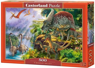 Пазл Долина динозавров 500 деталей Castorland