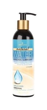 Лубрикант на водній основі Sensuva Natural Water-Based 240 мл