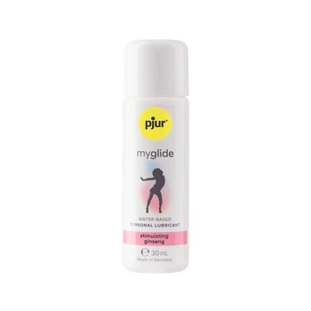Лубрикант збуджуючий на водній основі pjur my glide із женьшенем, зігріває, 30 мл