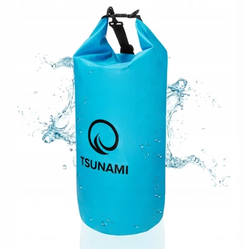 Гермомешок TSUNAMI Dry Pack 20 л водозащитный Sky Blue (P-5905973400022)