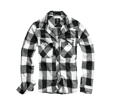 Рубашка Brandit Check Shirt M white/black (4002.46.M)
