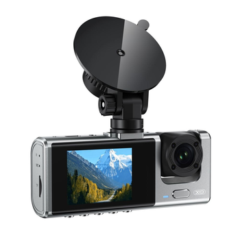 Відеореєстратор XO XJ03 2-inch 1080P, Камера заднього виду, Сталевий