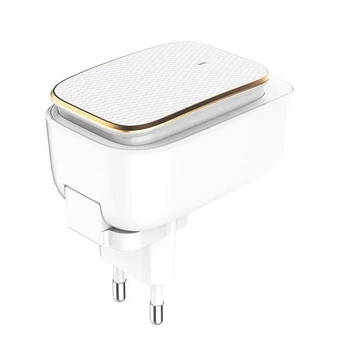 Сетевой адаптер Ldnio A2205, Micro USB Cable, Touch Light, 2USB, 2.4A, white
