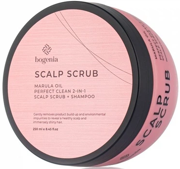 Шампунь-скраб для кожи головы Bogenia Scalp Skrub Marula Oil, 250 мл