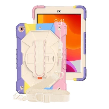 Чехол ARM Cover Apple iPad 9 (10.2") 2021 противоударный бронированный с подставкой White