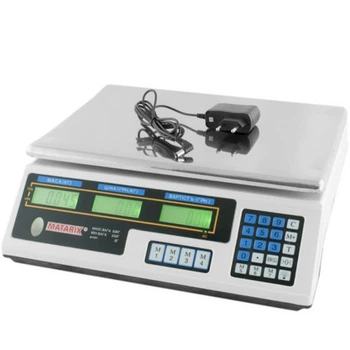 Весы торговые Matarix MX 410B с аккумулятором взвешивания до 50кг. 5075226
