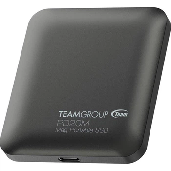 Внешний SSD накопитель TEAM PD20M Mag Portable 2TB Titanium Gray (TPSEG2002T0C108) [128384]