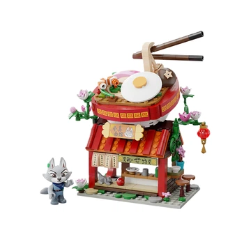 Конструктор Pantasy Kung Fu Panda Кунгфу Панда Міні Вид на вулицю - Раменна крамниця Чжена (86506) (BR817546782)