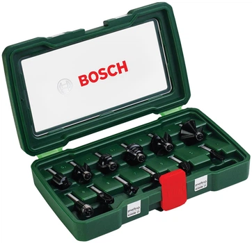 Набор фрез Bosch Expert for Wood 8 мм, 12 шт (2607019466)