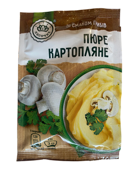 Пюре картопляне зі смаком грибів Ласочка 37 гр