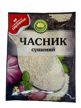Приправа "Чеснок сушеный" ТМ Ласочка 15 г