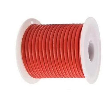 Кабель силовий Minzan SC‑AWG28‑RD червоний силіконовий Ø 1,2 мм багатожильний 16×0,08 мм макс. струм 1,25 А
