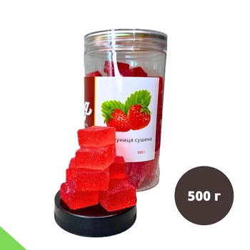 Мармелад із полуниці натуральний 500 г у герметичній упаковці Strawberry King (St-King-500)
