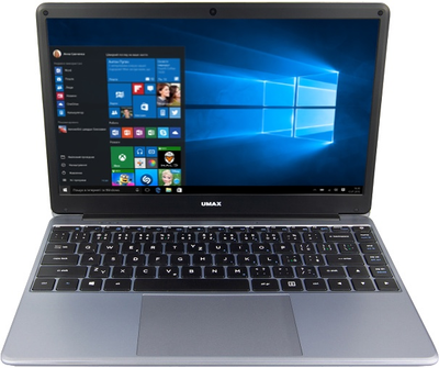 Laptop Umax VisionBook 14Wr Plus Gray (8595142718873) (UM14WRPL21050788) - Outlet