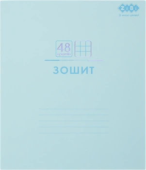Набор тетрадей ученических ZiBi Pastel 48 листов в клетку 10 шт (ZB.1701-14)